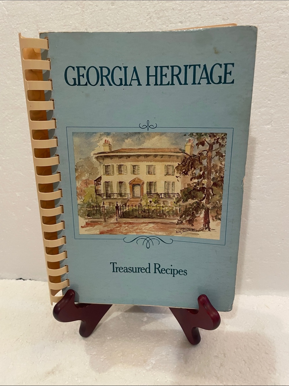 Vintage 1979 Georgia Heritage Treasured Recipes Cookbook